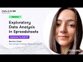 Exploratory Data Analysis in Spreadsheets