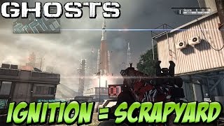 Call of Duty Ghosts - "IGNITION" Maverick AR Gameplay "ROCKET LAUNCH" & "K.E.M. STRIKE FIELD ORDER"