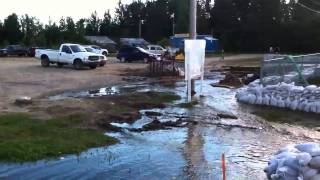 La Ronge Montreal River flood 2011