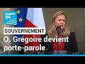 Gouvernement d'Elisabeth Borne : Olivia Grégoire nommée porte-parole du gouvernement • FRANCE 24