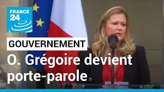 Gouvernement d'Elisabeth Borne : Olivia Grégoire nommée porte-parole du gouvernement • FRANCE 24