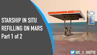 STARSHIP INSITU REFILLING ON MARS - Part 1 of 2