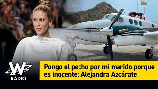 Esto dice Alejandra Azcárate sobre avión detenido con cocaína