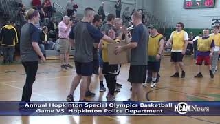 2019 Hopkinton Police VS Special Olympics Basketball Game