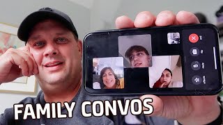 HOW WE REALLY TALK TO ONE ANOTHER....FAMILY FACETIME CALLS!