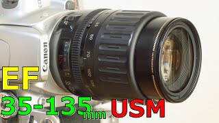 【ジャンク】330円 CANON EF35-135mm F4-5.6 USM 動作検証・作例 写りが良いレンズ！