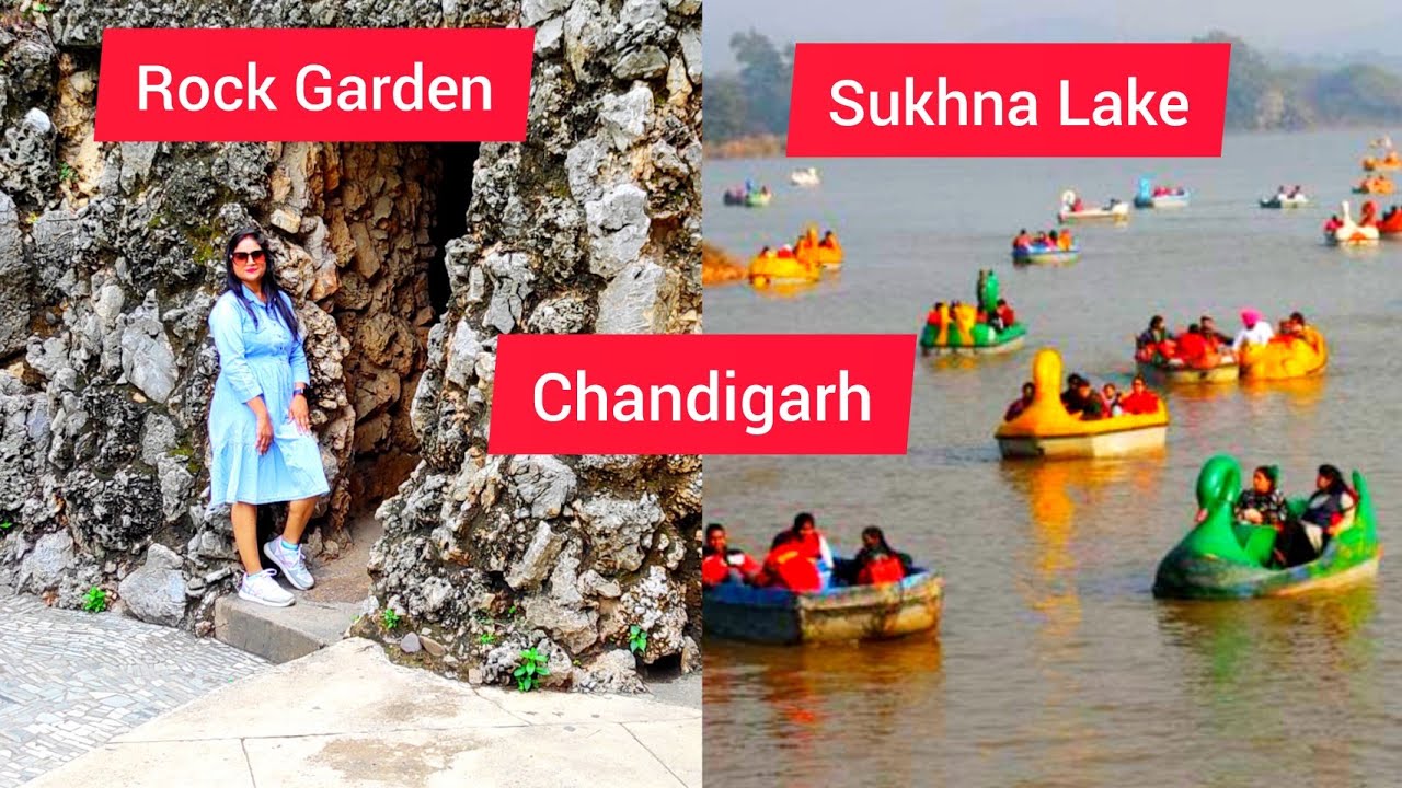 Rock Garden And Sukhna Lake Of Chandigarh #chandigarh - YouTube