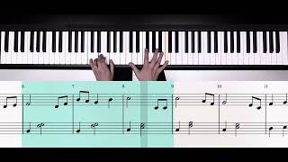 Brahms’ Lullaby - Beginner Level Piano Lesson | Both Hands