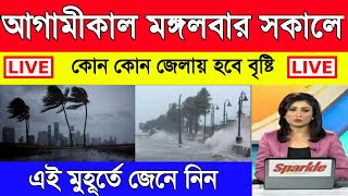 আগামীকাল মঙ্গলবার সকালে,কোন কোন জেলায় হবে বৃষ্টি | Weather Report