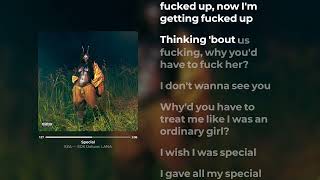 SZA - Special (Lyrics)