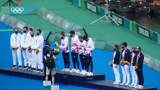 TOKYO2020 OLYMPIC  TRYATHLON IN DAIBA MEDAL CEREMONY