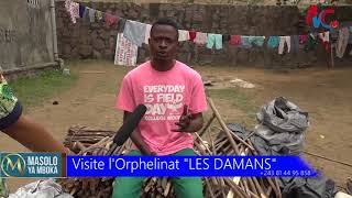 Visite à l'orphelinat les DAMANS