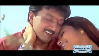 Swathi Mutthu Kannada Movie Video Song    Manasu Bareda    Sudeep,Meena