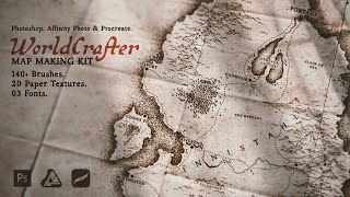 Worldcrafter, fantasy D&D map making kit (2022 update)