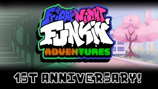 Senpai Week Coop?! | Funkin Adventures 4.0.0 | 1ST ANNIVERSARY! | 2 Players Coop!