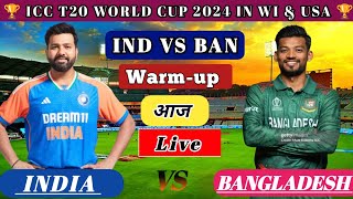 🔴Live: India vs Bangladesh T20 Match Live | T20 WC 2024 | Live Cricket Match Today | Cricket Live