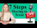 Steps to Moving to Texas