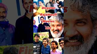 Director Rajamouli Movies List #shorts #rajamouli