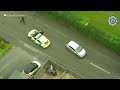 police helicopter footage shows chase of reckless motorbike rider