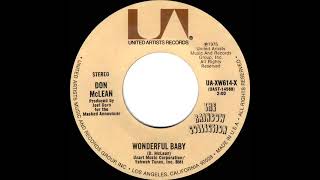 1975 Don McLean - Wonderful Baby (#1 A/C)