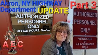 Akron, NY Highway Follow-up UPDATE