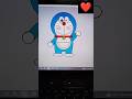 doremon|create by python turtle#trending #python #coding #youtubeshorts#ytshorts  #programming #yt