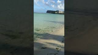 グアム タモンビーチを早朝散歩してみた(^ ^)気持ちいいね(o^^o)  〜I took a walk on Guam Tumon Beach〜