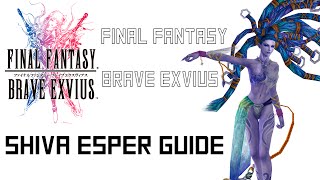 Final Fantasy Brave Exvius: Shiva Esper Guide (English)