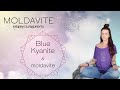 MOLDAVITE & BLUE KYANITE- energy experiments