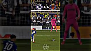 Chelsea vs Villareal rzuty karne - SUPERPUCHAR UEFA 2021! #shorts