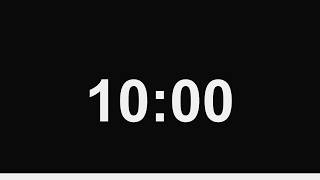 10 Minute Countdown Timer | Simple Timer with Visual Progress Bar