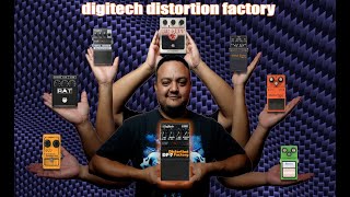 Digitech Distortion Factory DF-7 Reseña y Comparación