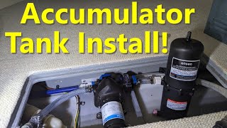 Pressure Water Accumulator Tank Full Install & Review