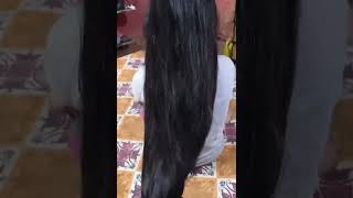 HAIR PLAY BY BOYFRIEND #hairstyle #asmr #longhair #hairstyles #hair