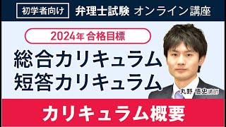 【弁理士試験】2024年合格目標 総合カリキュラム ガイダンス①カリキュラム概要 丸野悟史講師｜アガルートアカデミー