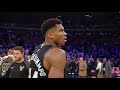 Giannis Antetokounmpo Furious With Referee after Last Play - Bucks vs Knicks  December 1, 2018