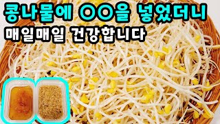 💚제발 콩나물 무침 국만 하지 마세요 콩나물은 무조건 이렇게! 한통가득 만들어도 남아나질 않습니다