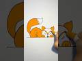 How to draw a fox easy | Step by step drawing