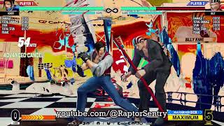 KOF XV Robert 741 Dmg Midscreen Combo (No Blue Raw Max)