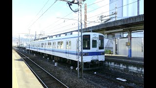 東武桐生線　 新桐生駅→赤城駅の車窓。