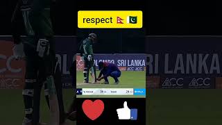 Nepali KO cricket player respect gareko Pakistan lai