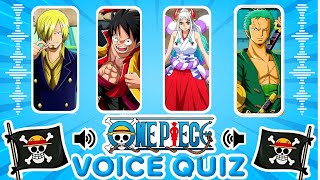 Anime Quiz: Can You Identify ONE PIECE Characters Just By Their VOICE?