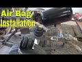 Easy Way To Install Air Bags & Air Tank For $100 #airbags #Mazda #truck #airbags #DIY