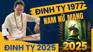 Tử vi Đinh Tỵ 1977 năm 2025 nam mạng, nữ mạng sao hạn thu hút tài lộc