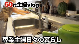 【50代暮らしのVlog】【大学生料理】男子大学生が作る昼食/夏休み限定親子二人暮らし/息子と過ごす時間/夕飯は七輪BBQ/漬けダレで絶品アメリカンビーフ【夫は長期出張中】【50代一人暮らし専業主婦】