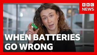 Why lithium‑ion battery fires are so dangerous | BBC News