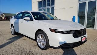 New 2025 Honda Accord Ottawa Chicago, IL #H45254