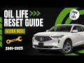 Expert Tips: How to Reset Oil Life on Your Acura MDX (2001-2025)