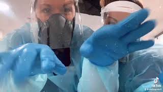 Daily life in a dental practice - A bit of PPE Fun