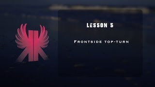 Kitekahunas - Learn Wave Kitesurfing - Lesson 5: Frontside top turn - teaser